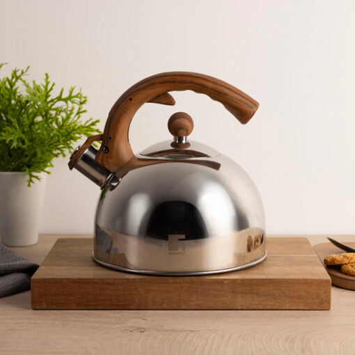 Bergner Whistling Kettle 2.3L Stainless Steel